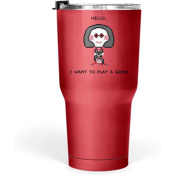Jigsaw From Saw (Movie) - Jigsaw - Tumblers 30 Oz-image