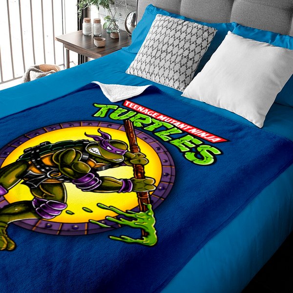 Donatello Tmnt - Teenage Mutant Ninja Turtes - Baby Blankets