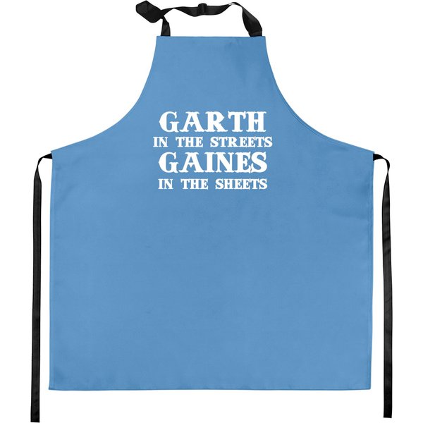 Garth In The Streets, Gaines In The Sheets - Garth Brooks - Kitchen Aprons-image