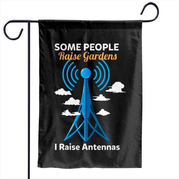 Funny Ham Radio Quote - Ham Radio - Garden Flags