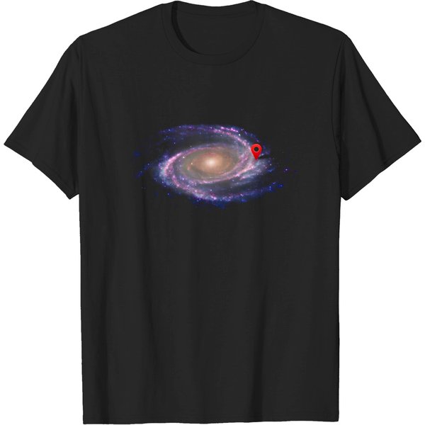 You Are Here - Youre Here Galaxy - T-Shirt-image