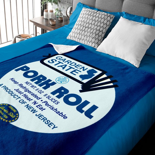 New Jersey Pork Roll - Pork Roll - Baby Blankets-image