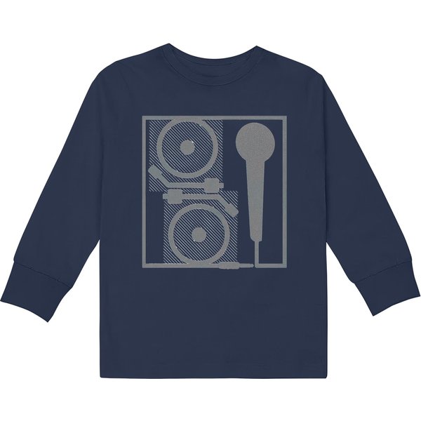 2 Turntables And A Microphone - Records - Kids Long Sleeve T-Kids Long Sleeve Kids Long Sleeve T-Kids Long Sleeve T-Shirts-image