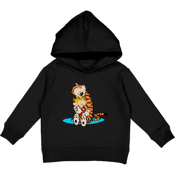 Calvin And Hobbes Kids Pullover Hoodies-image