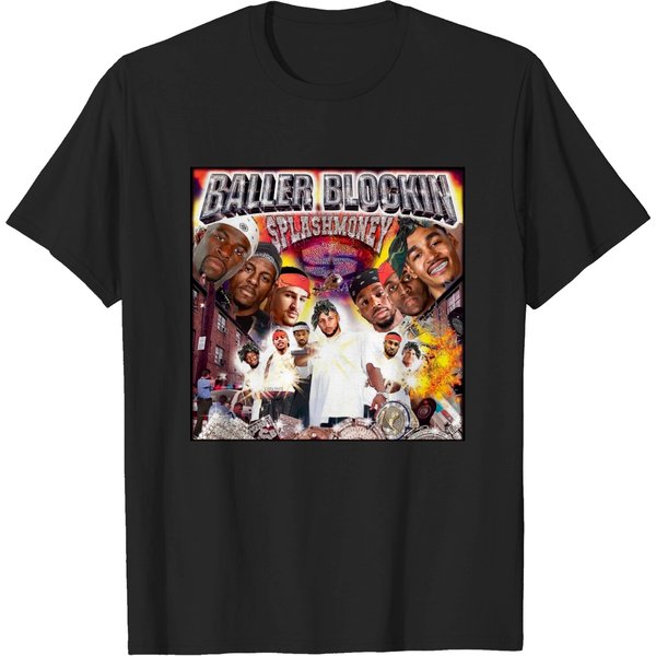 Splash Money Shirt, Steve Kerr Splash Money Records Presents Baller Blockin Shirt-image