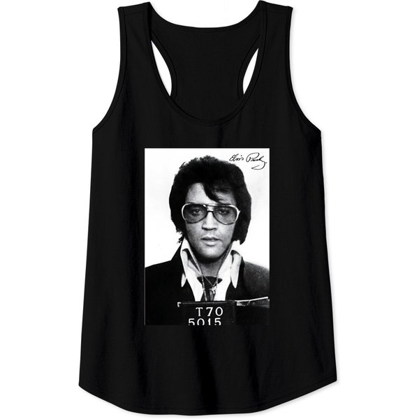 Elvis Presley Mugshot Tank Tops 2629-image