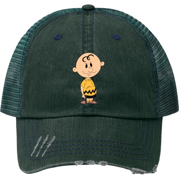 Chuck Brown - Charlie Brown -Print Trucker Hats-image