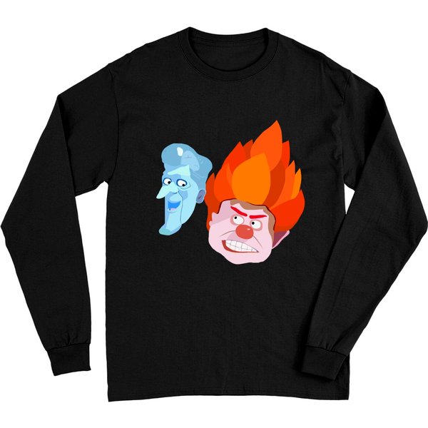 Mr. Heat And Mr. Freeze - Heat And Freeze - Long Sleeves-image
