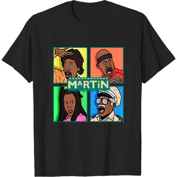 Martin Cartoon Comedy - Martin - T-Shirt-image