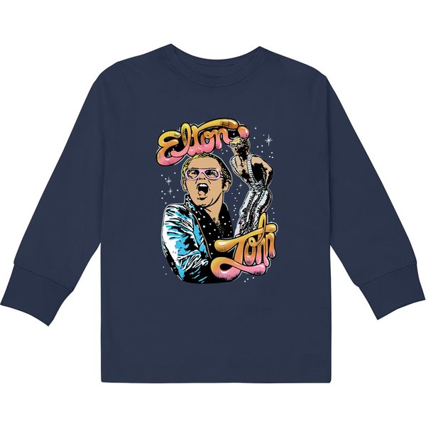 Elton John Final Tour Kids Long Sleeve Tee-image