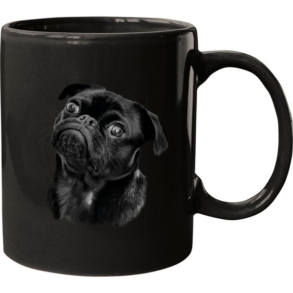 Black Pug Mugs, Black Pug Mugs-image