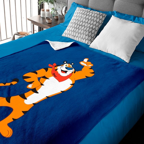 Frosted Flakes Tony The Tiger Baby Blankets-image
