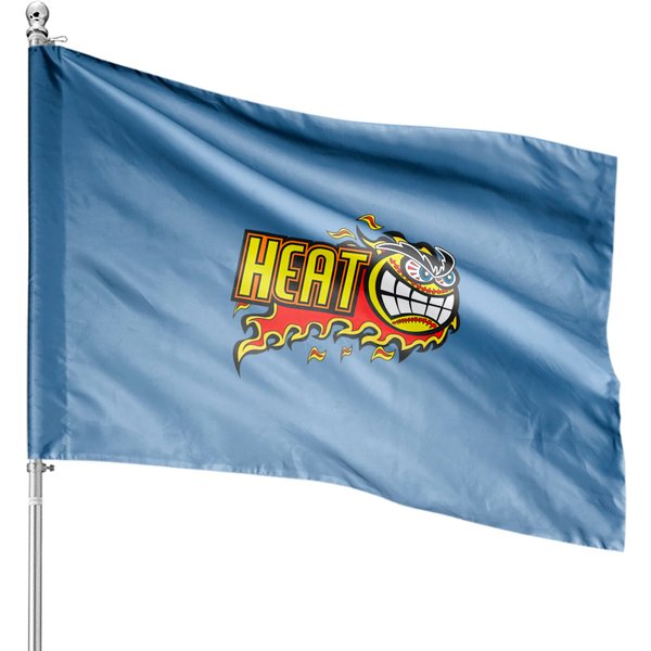 Heat Softball Logo - Heat Softball - House Flags-image
