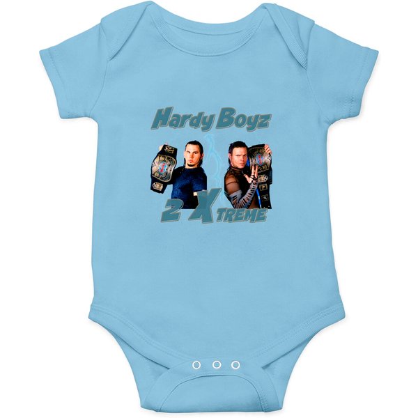 Vintage Hardy Boyz 2 Xtreme Wrestling Onesies - Hardy Boyz - Onesies-image
