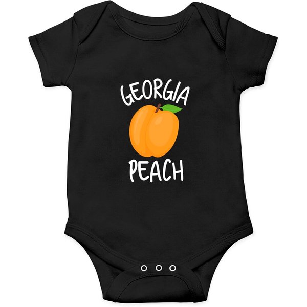 Georgia Peach State Onesies-image