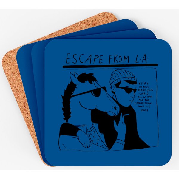 Bojack Youth - Escape From L.A. - Bojack Horseman - Coasters-image