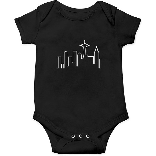 Seattle Skyline (frasier) - Frasier - Onesies