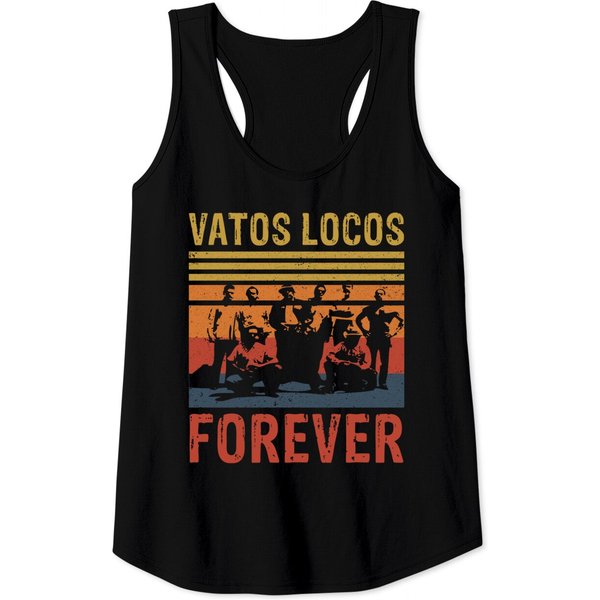 Gangs Movies Film 90S Fans Gifts - Blood In Blood Out Vatos Locos Forever - Tank Tops-image