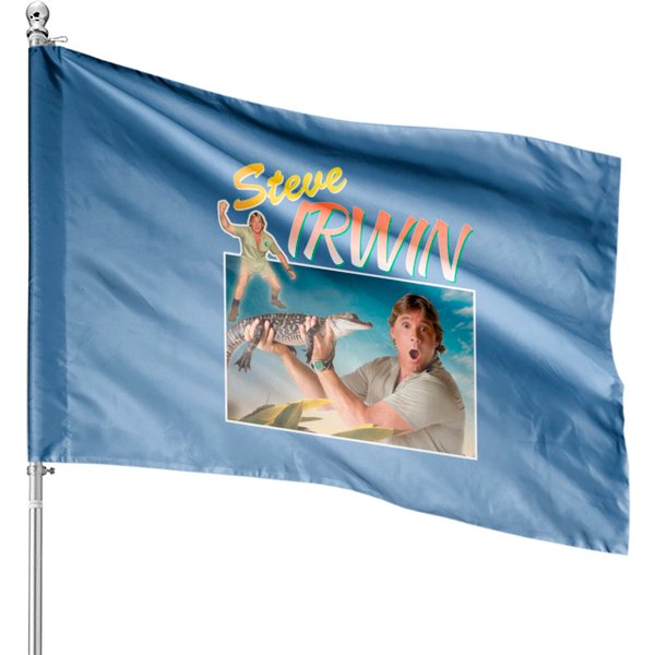 Steve Irwin Montage - Steve Irwin - House Flags-image