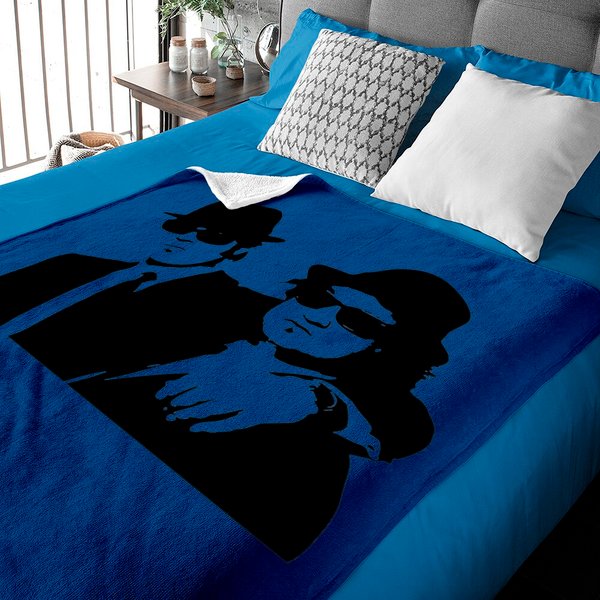 The Blues Brothers - Clean Design - Blues Brothers - Baby Blankets