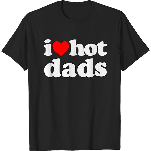 Heart Hot Dads T-Shirt-image
