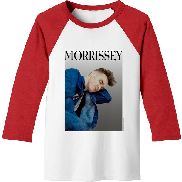 Vintage 90S Morrissey The Smiths 1991 Baseball Tees-image