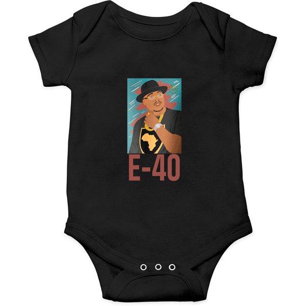 E-40 Bay Area Hip Hop Onesies