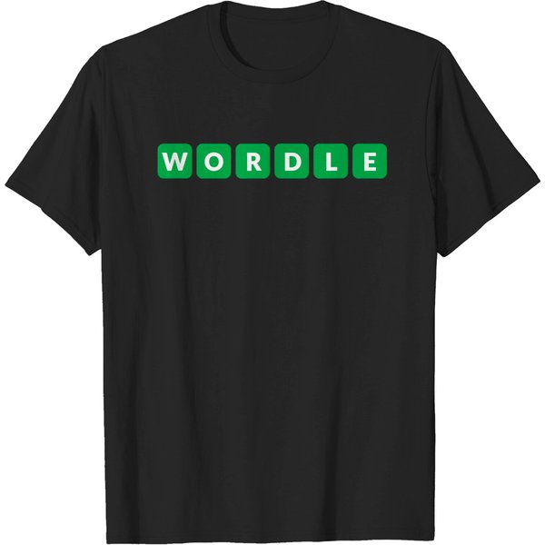 Wordle Online Word Game Gift T-Shirt-image