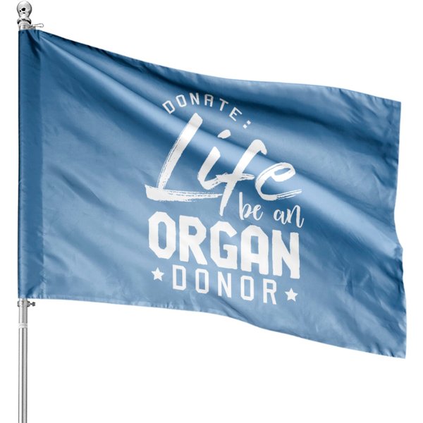 Organ Donor House Flags-image