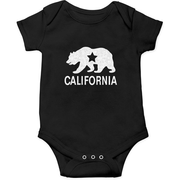 California Bear Logo Onesie-image