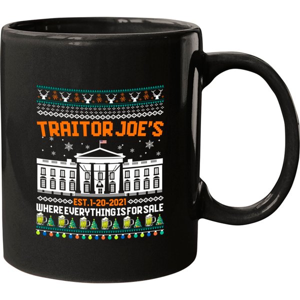 Traitor Joe's Mugs Traitor Joe's Where Everything Is For Sale Xmas Pajamas-image