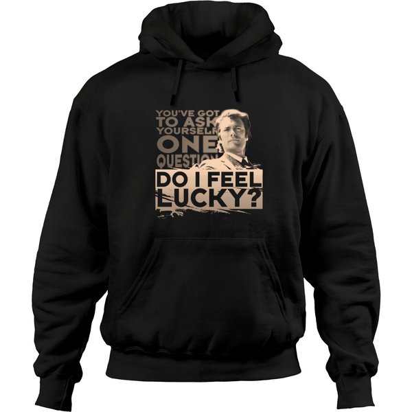 Do I Feel Lucky? - Clint Eastwood - Hoodies-image