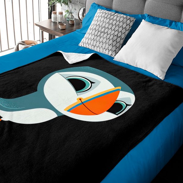 Piou - Puffin Rock - Baby Blankets-image