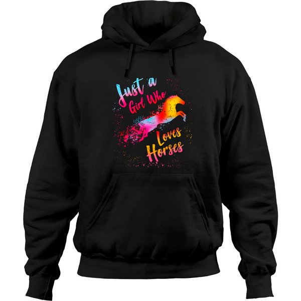 Horse Women Hoodies Just A Girl Who Loves Horses