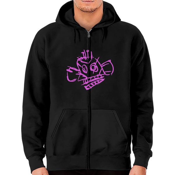 League Of Legends Jinx's Zip Hoodies-image