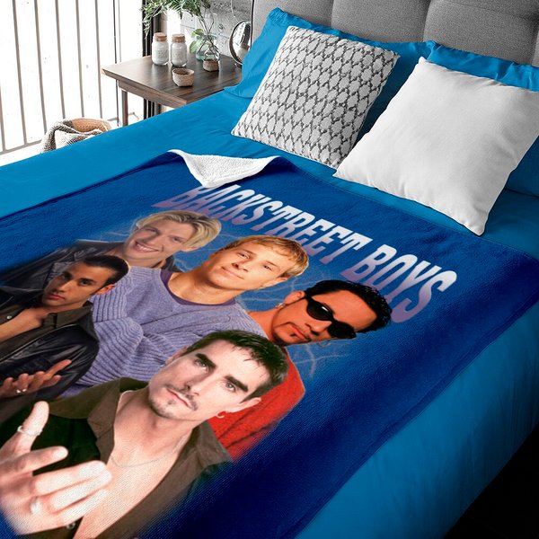 Backstreet Boys Vintage 90S Music Baby Blanket-image