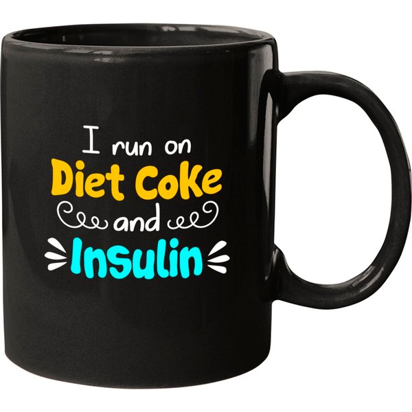 I Run On Diet Coke Mugs-image