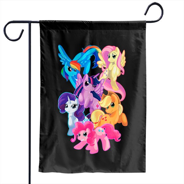The Mane 6 - My Little Pony - Garden Flags-image