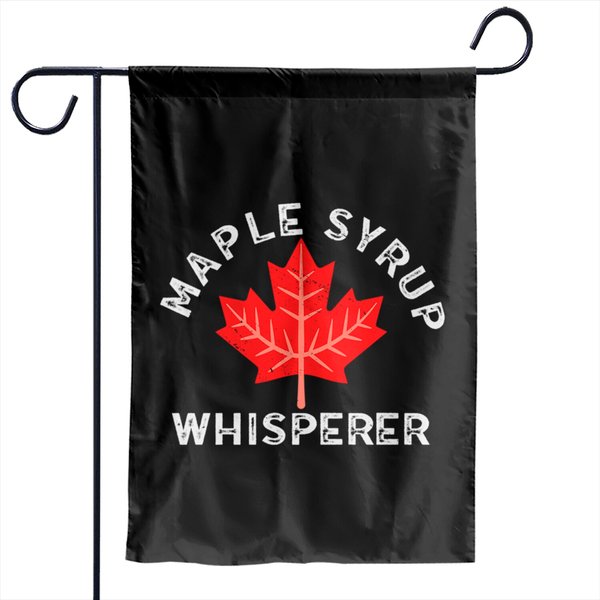 Maple Syrup Whisperer Garden Flag-image