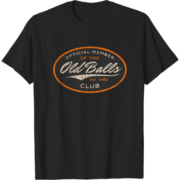 Old Balls T-Shirt Mens 40Th Birthday Gift For Him Funny 40Th Old Balls Club-image