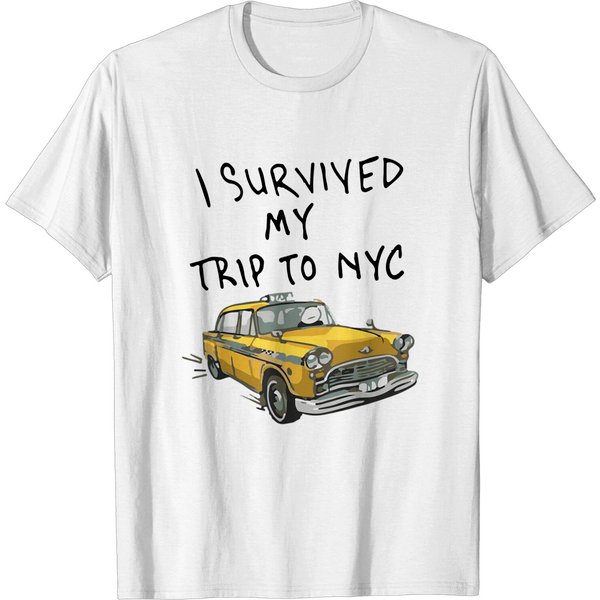 I Survived My Trip To Nyc T-Shirt-image