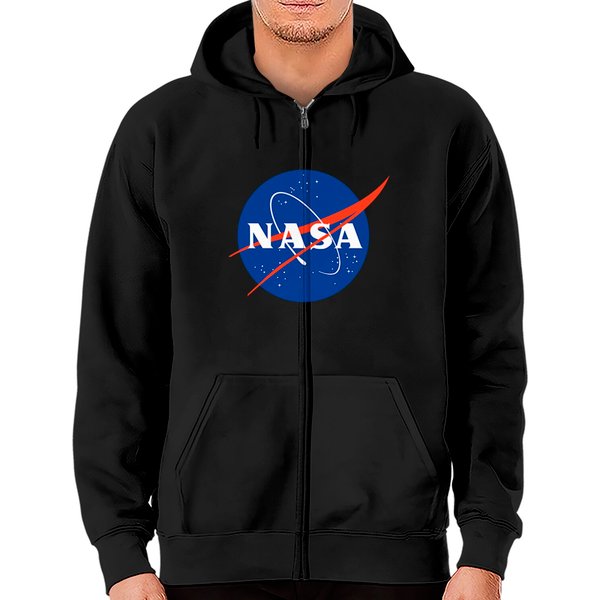 Nasa Meatball Logo Insignia Symbol Nasa Zip Hoodies-image