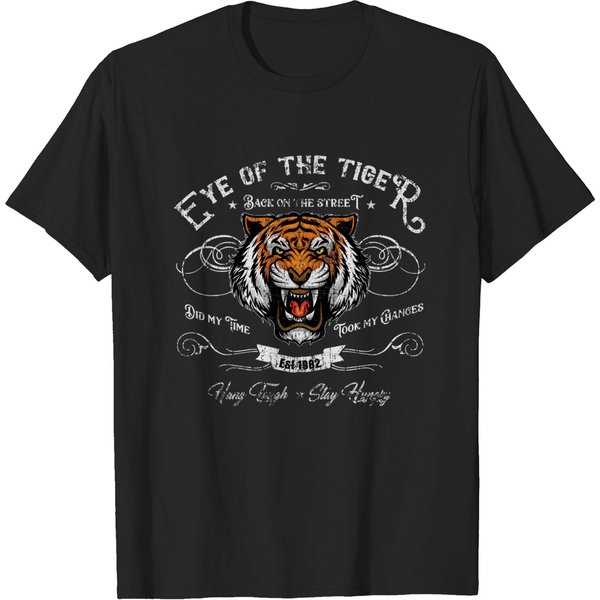 The Eye Of The Tiger, Distressed - The Eye Of The Tiger - T-Shirt-image