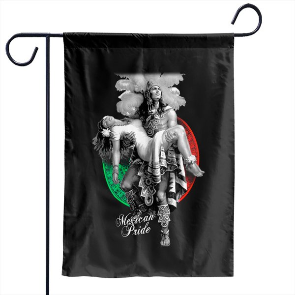 Mexican American Inspired Mens Garden Flags