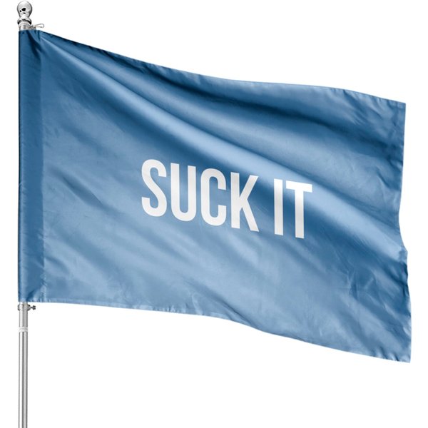 Suck It Pullover House Flags-image