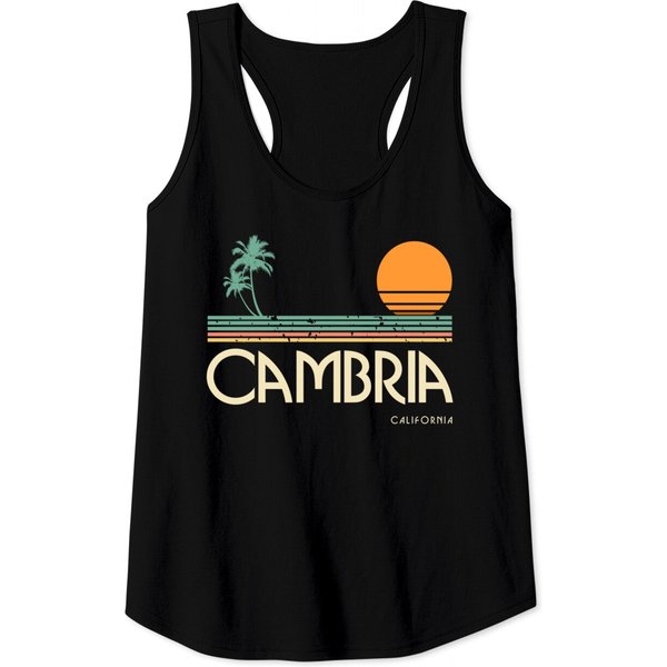 Vintage Cambria California Tank Tops-image