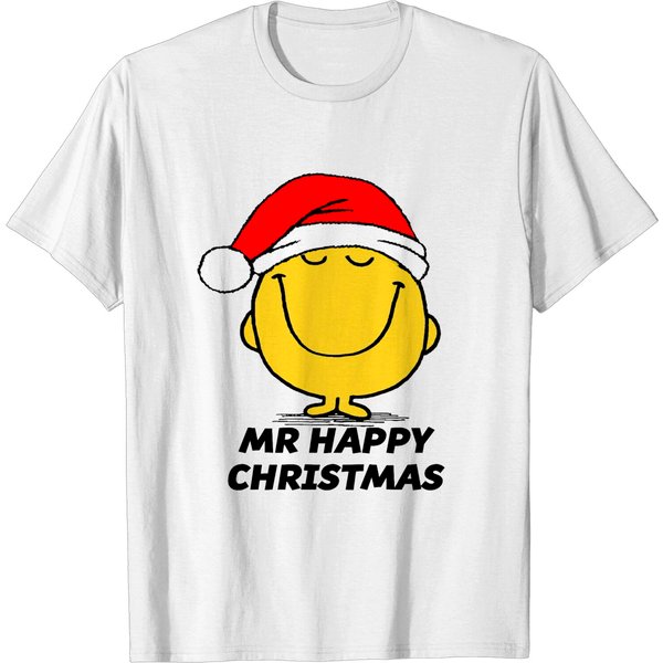 Mr Happy Christmas - Happy Christmas - T-Shirt-image