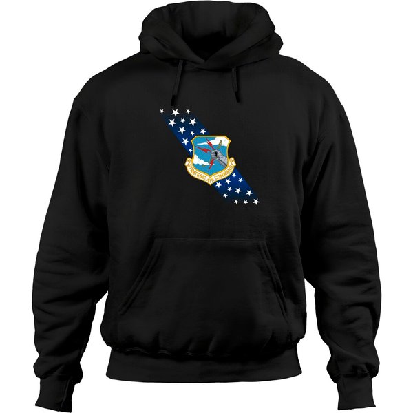 Strategic Air Command Crest And Banner - Usaf - Hoodies-image