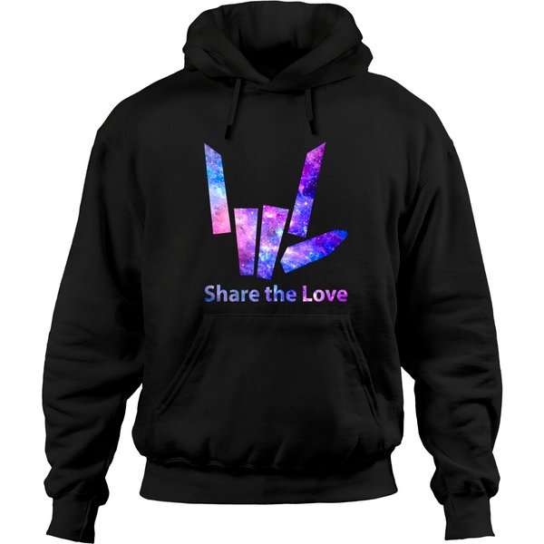 Share The Love Galaxy - Share The Love - Hoodies-image