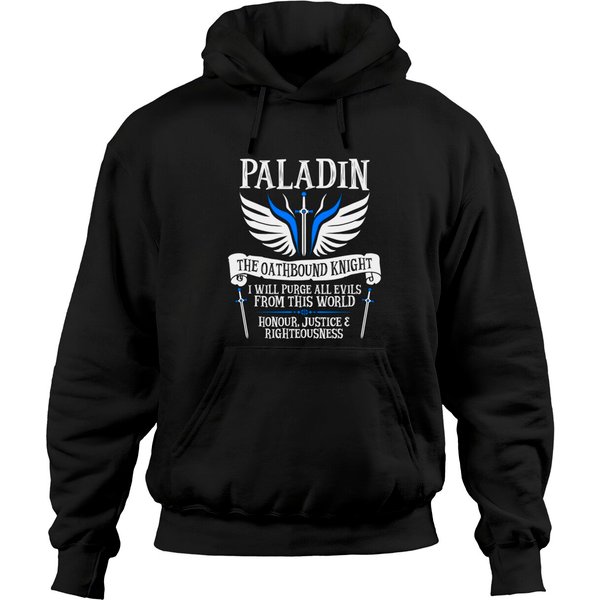 Paladin, Dungeons &Amp; Dragons - The Oathbound Knight - Dungeons And Dragons - Hoodies-image
